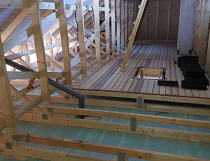 Zateplení novostavby typu bungalov foukanou izolací